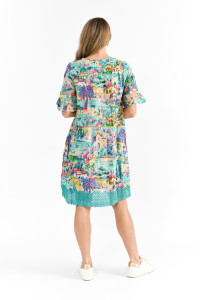 Hannah Tunic Boho Short Sleeve