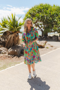 Charli Tassel Tie Dress