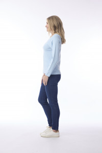 Square Neck Knit Jumper