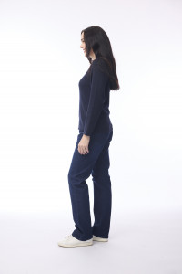 Square Neck Knit Jumper