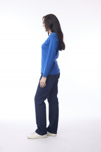 Square Neck Knit Jumper