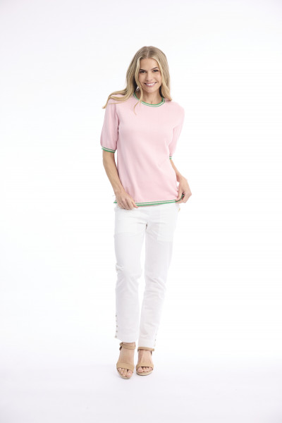 Knit Top Short Sleeve