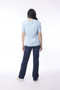 Knit T-shirt Crew Neck