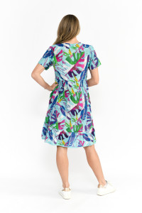Colette V Neck Tassel Dress