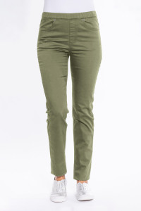 Full-Length Stretch Denim Pants