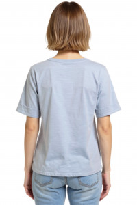 Cuff Hem T-shirt