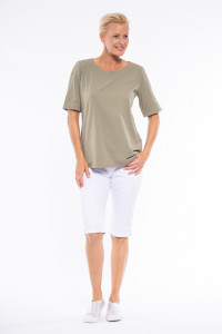 Cuff Hem T-shirt