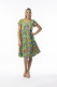 Fortaleza Dress Buttonthrough Short Sleeve