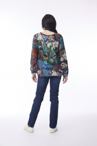 Alexandria Top Shirred Shoulder