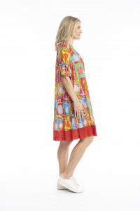 Hannah Tunic Boho Short Sleeve