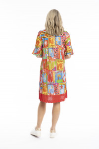Hannah Tunic Boho Short Sleeve