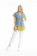 Kayla Cotton Blouse Short Sleeve