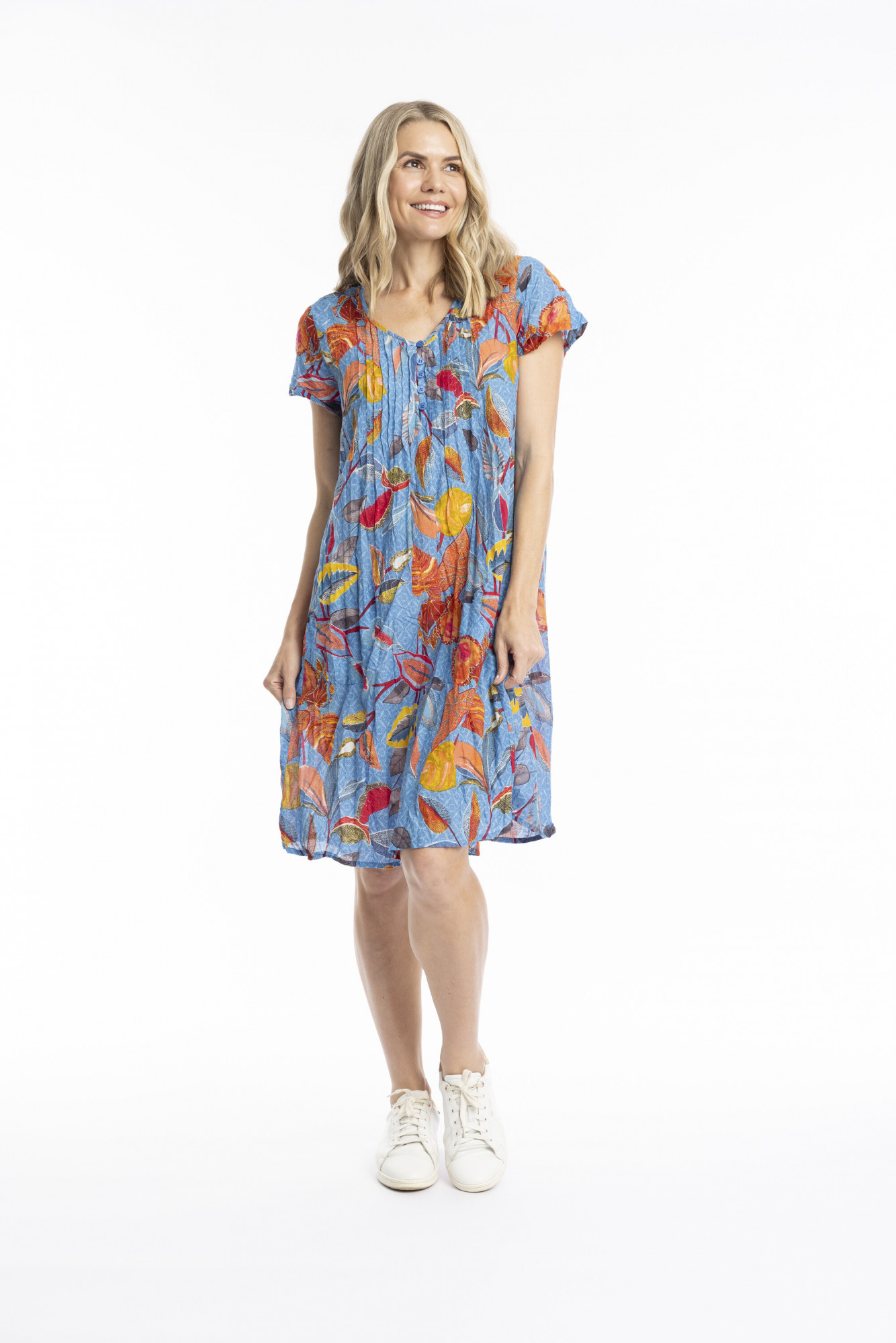 Nicola Dress Cap Sleeve