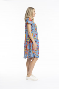 Nicola Dress Cap Sleeve