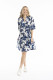 Maya Button V Neck Layer Dress