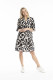 Maya Button V Neck Layer Dress
