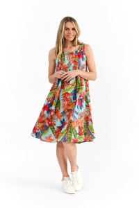 Estelle Crew Neck Sleeveless Dress
