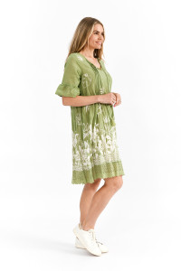Hannah Tunic Boho Short Sleeve