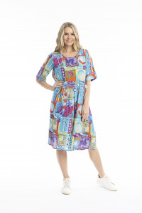 Yvonne Dress Round Neck