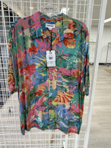 Mens Short Sleeve Collar Shirt