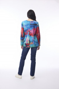 T-Shirt Contemporary Crew LS