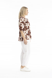 Tessa V-Neck Tassel Top