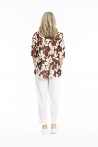 Tessa V-Neck Tassel Top
