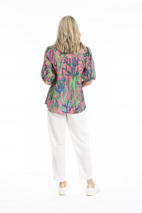 Tessa V-Neck Tassel Top