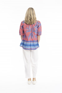 Tessa V-Neck Tassel Top