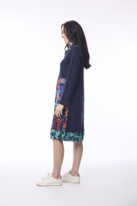 Ivanova Dress Patch Cowl