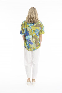 Margot Collared Short Sleeve Top