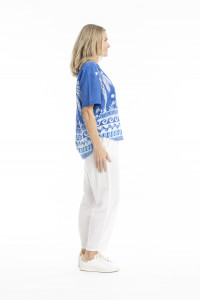 Margot Collared Short Sleeve Top
