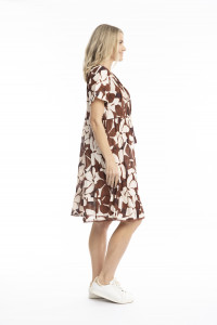 Colette V Neck Tassel Dress