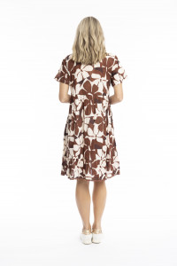 Colette V Neck Tassel Dress