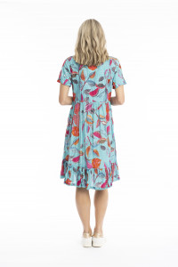 Colette V Neck Tassel Dress