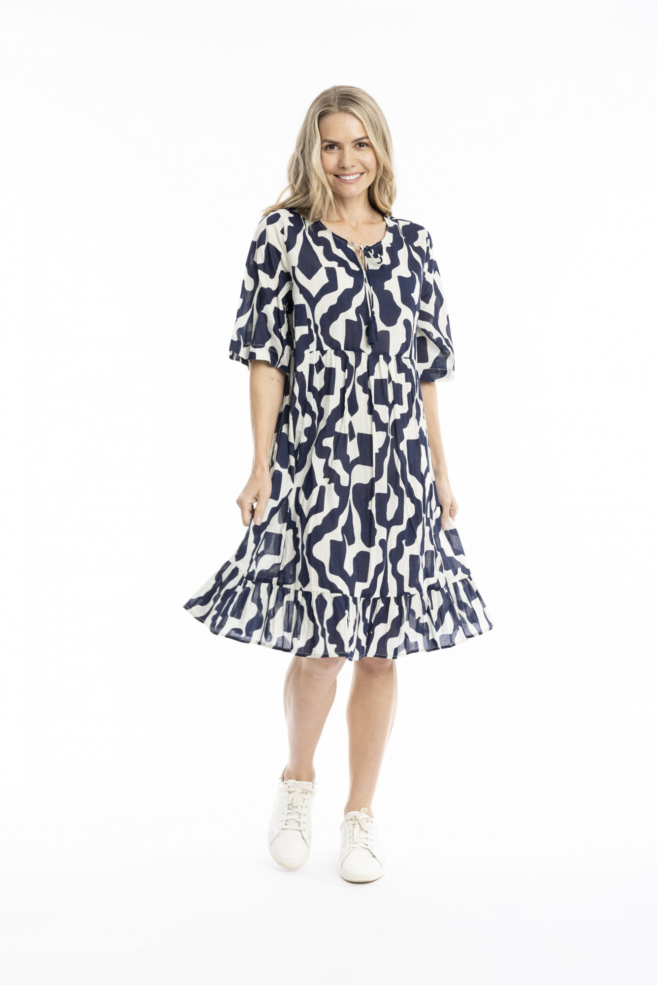 Charli Tassel Tie Dress