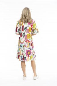 Charli Tassel Tie Dress