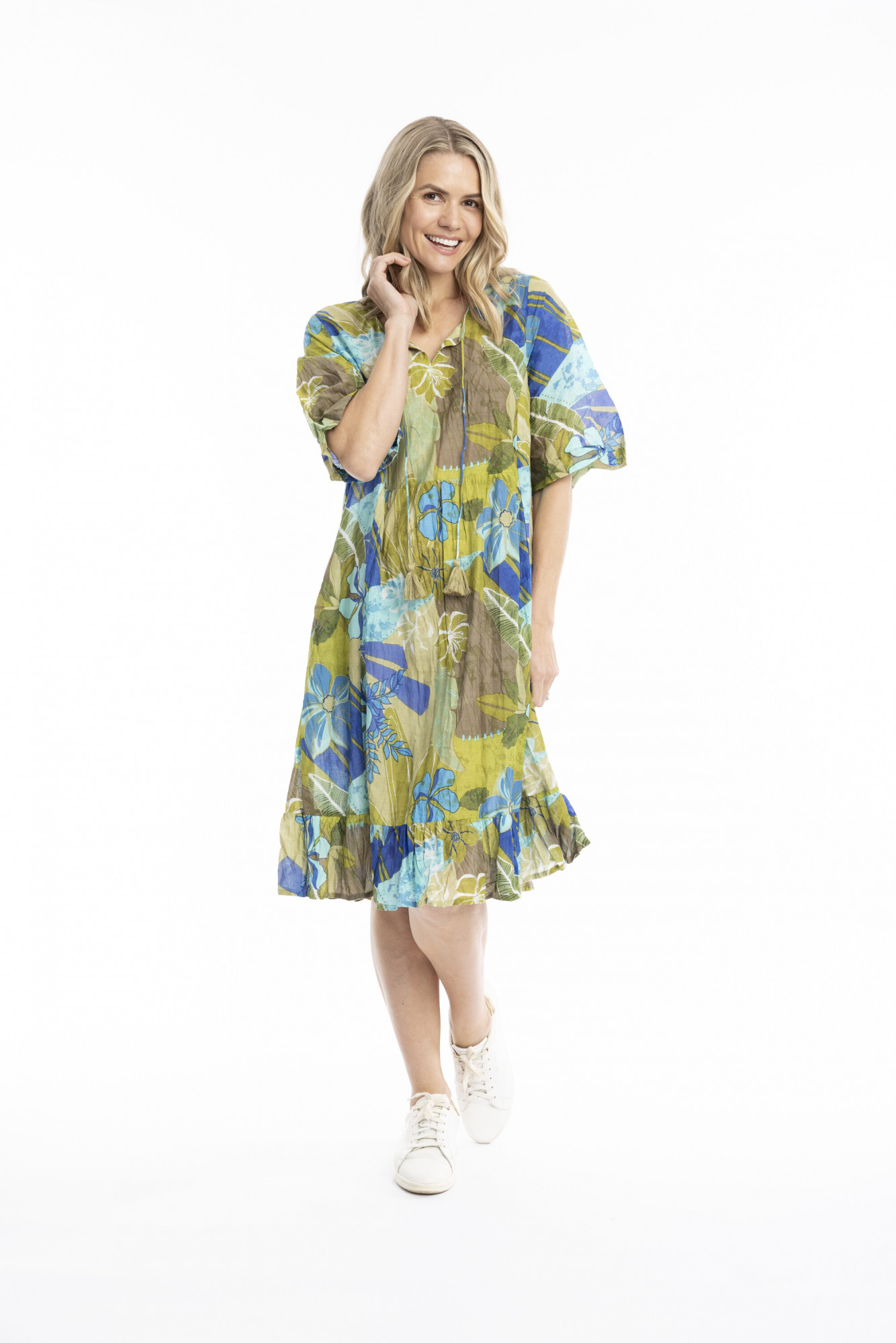 Charli Tassel Tie Dress