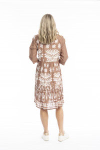 Vivian V Neck Shirt Dress