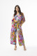 Printed Cotton Oversized Top