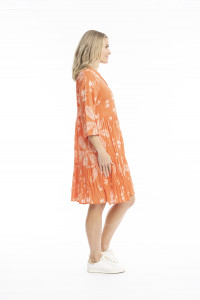 Vivian V Neck Shirt Dress