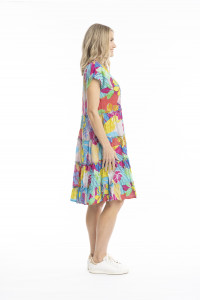 Leela V Neck Mini Dress
