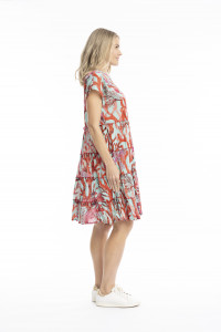 Leela V Neck Mini Dress