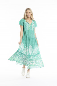 Zola V Neck Maxi Dress