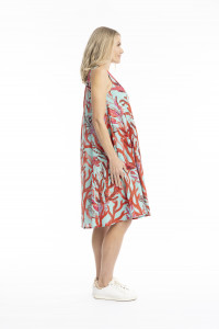 Estelle Crew Neck Sleeveless Dress