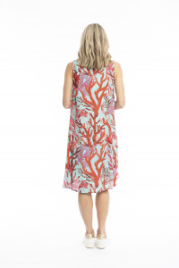 Estelle Crew Neck Sleeveless Dress