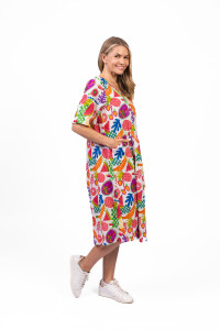 Yvonne Dress Round Neck