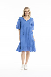 Amber Dress Solid With Lining