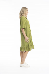 Amber Dress Solid With Lining