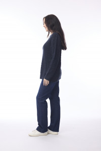 Wool Knit Jumper Crew Neck